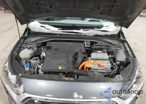 2020 Hyundai Ioniq Hybrid Blue из США, поврежденный, VIN KMHC65LC3LU205769